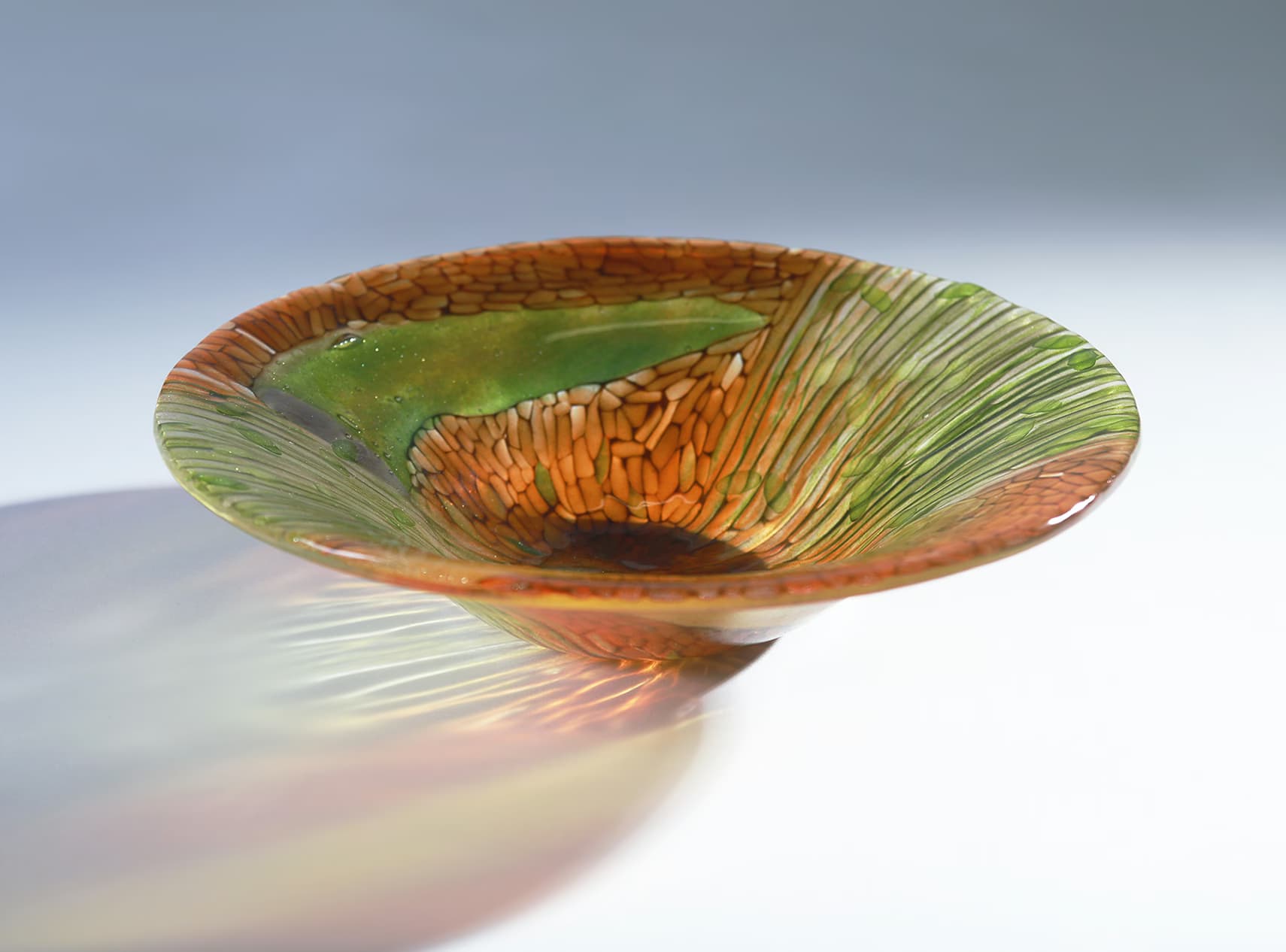 Handcrafted Glass Bowl by Aoife Burke